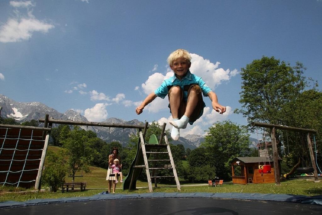 Ferienwohnung Biobauernhof Brandlhof Ramsau am Dachstein Exterior foto