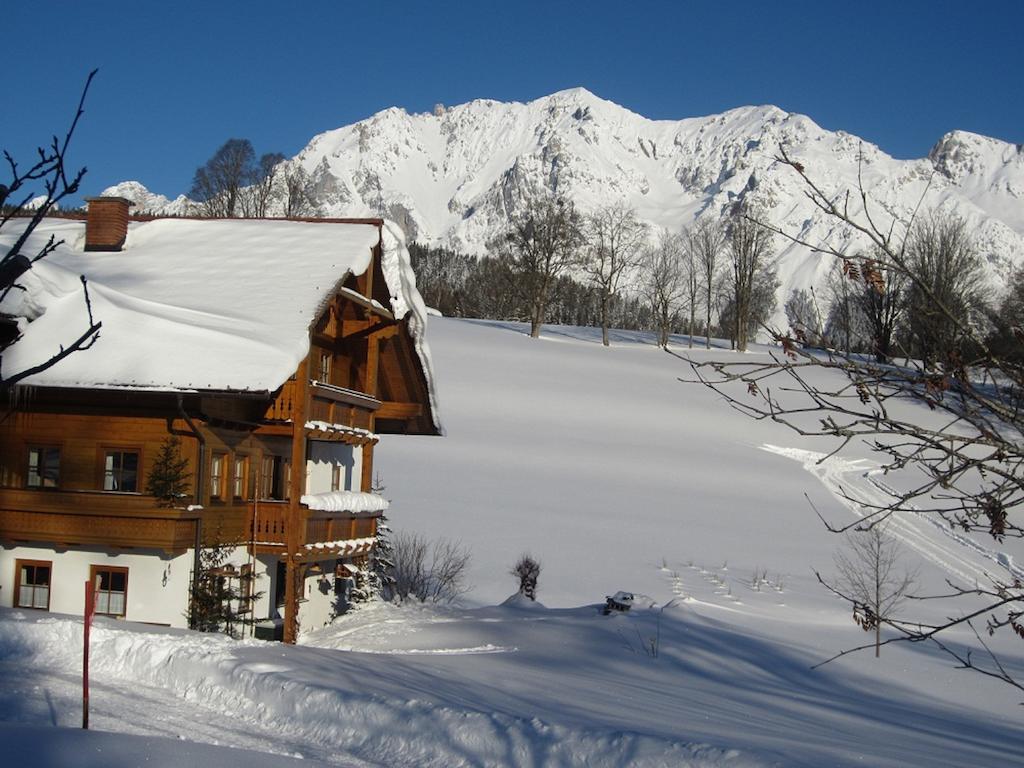 Ferienwohnung Biobauernhof Brandlhof Ramsau am Dachstein Exterior foto