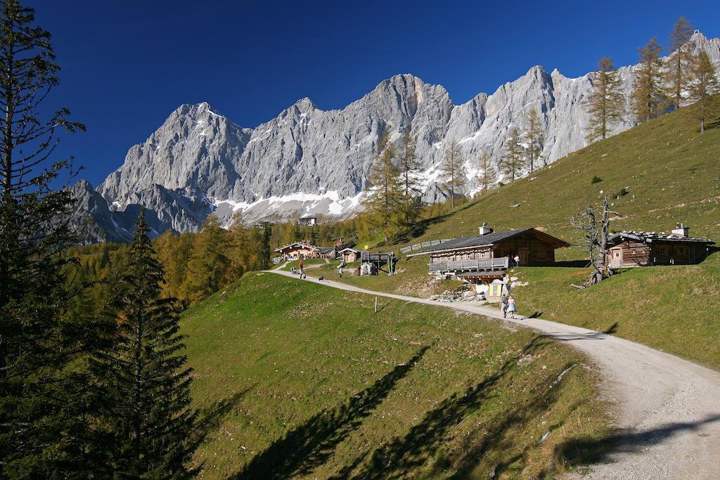 Ferienwohnung Biobauernhof Brandlhof Ramsau am Dachstein Exterior foto